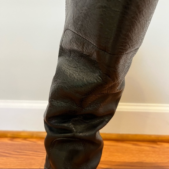 Frye Paige Tall Riding Boot - Black - Size 8 - Picture 13 of 16